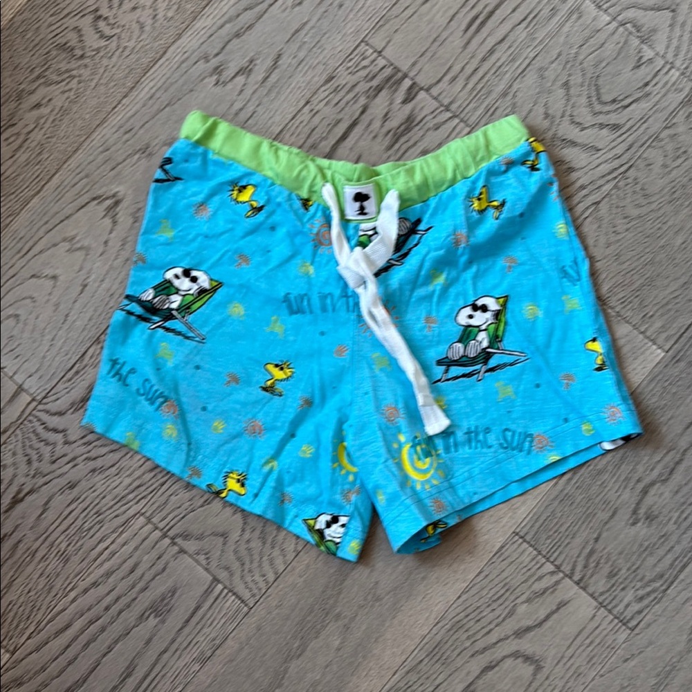 Peanuts Snoopy Blue Swim Shorts